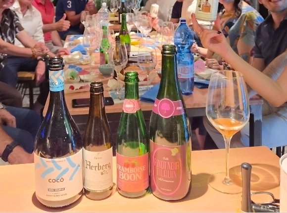 Abbinamento estivo tra birra acida Lambic Framboise Tarwe e un tagliere di formaggi e salumi selezionati