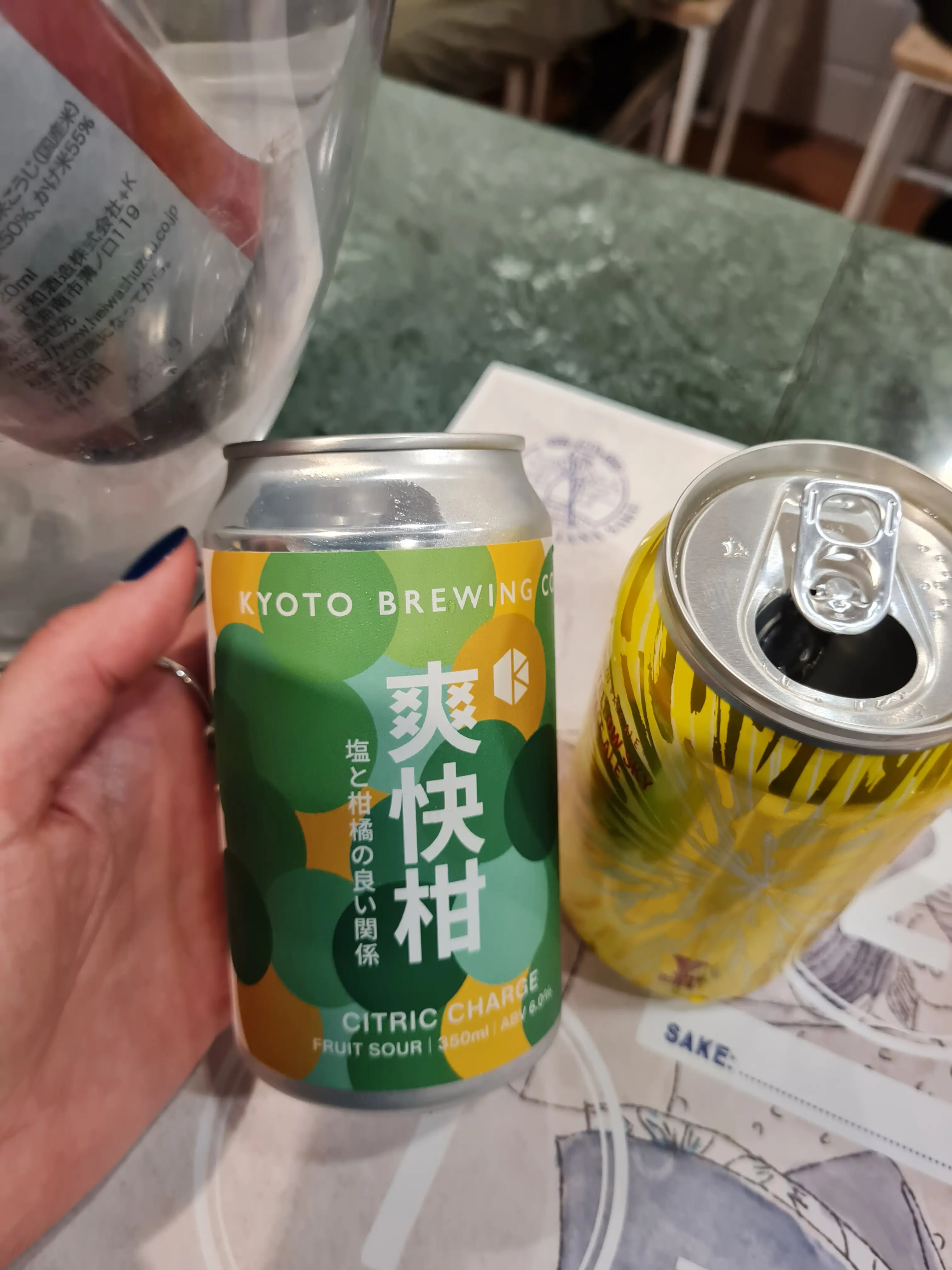 Selezione di birre artigianali giapponesi introvabili e profumate